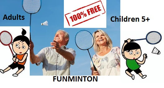 FREE Badminton for beginner adults and children