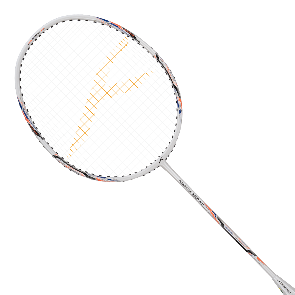 Hundred Racquet Powertek 2000 Pro White (Strung)