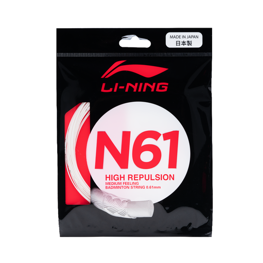 Li-Ning String N61 AXJS006-1 0.61mm White