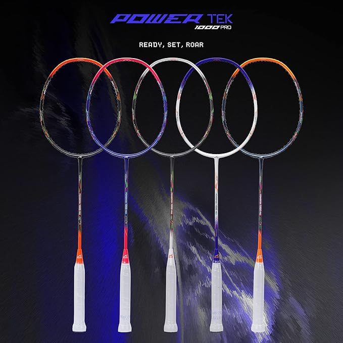 Hundred Racquet Powertek 1000 Pro Nvy/Pnk (Strung)