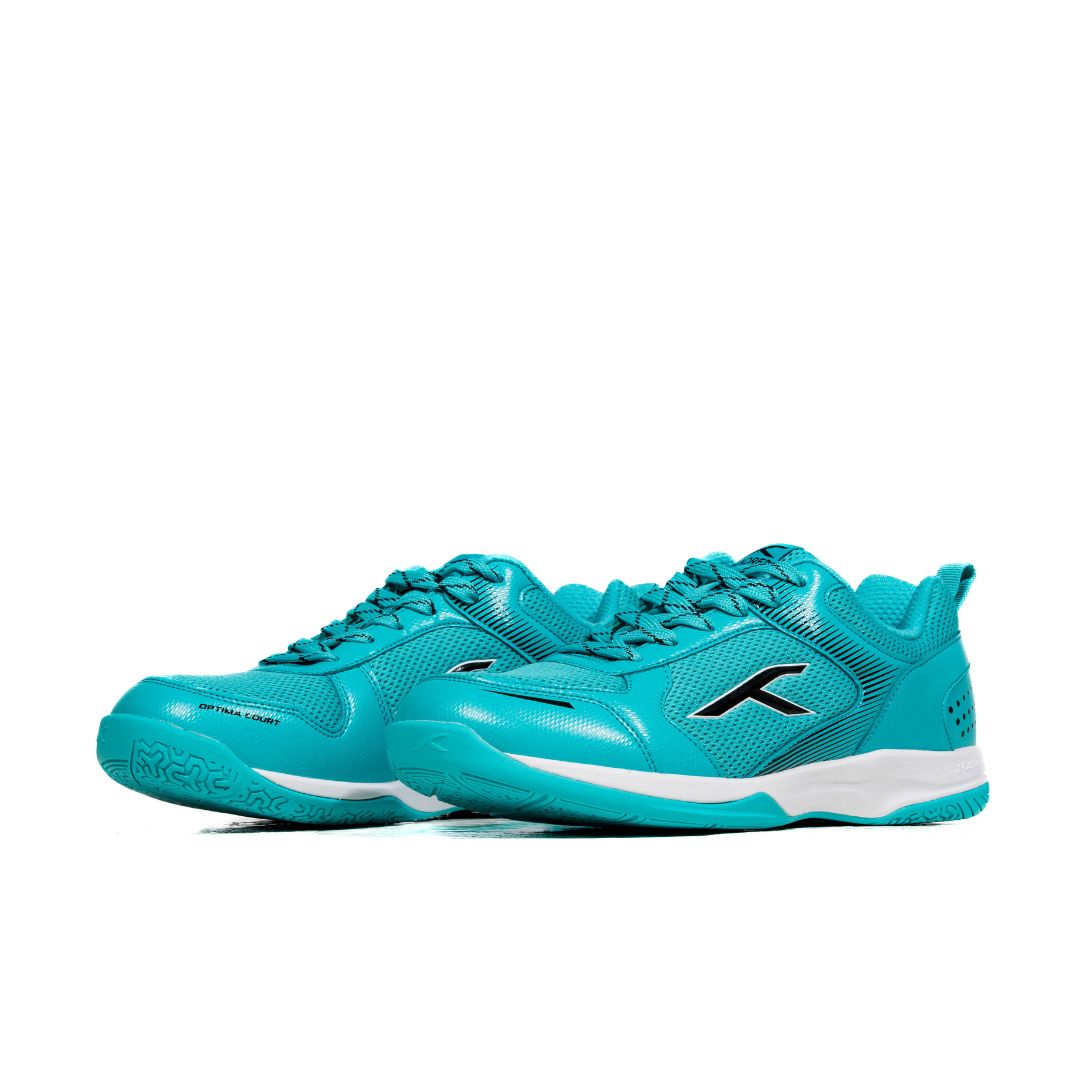 Badminton Shoes Optima Court Turqoise/Black