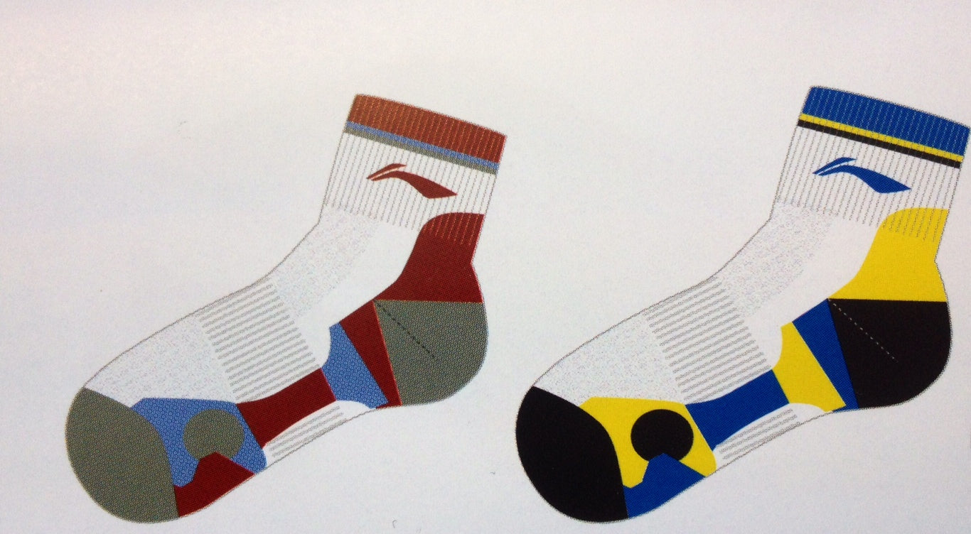 Li-Ning Socks AWLR232 Hi-Quarter
