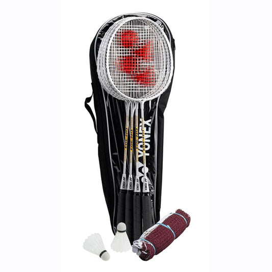 Yonex GR-303 4 player set Rkts/shuttles/net/posts