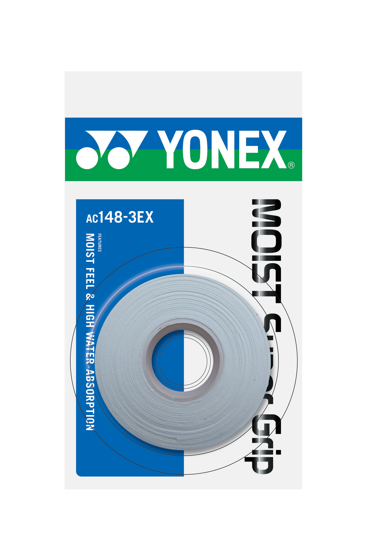 Yonex AC148-3X Moist Super Grip 3 wraps