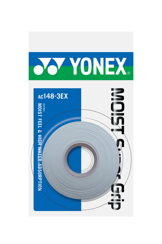 Yonex AC148-3X Moist Super Grip 3 wraps
