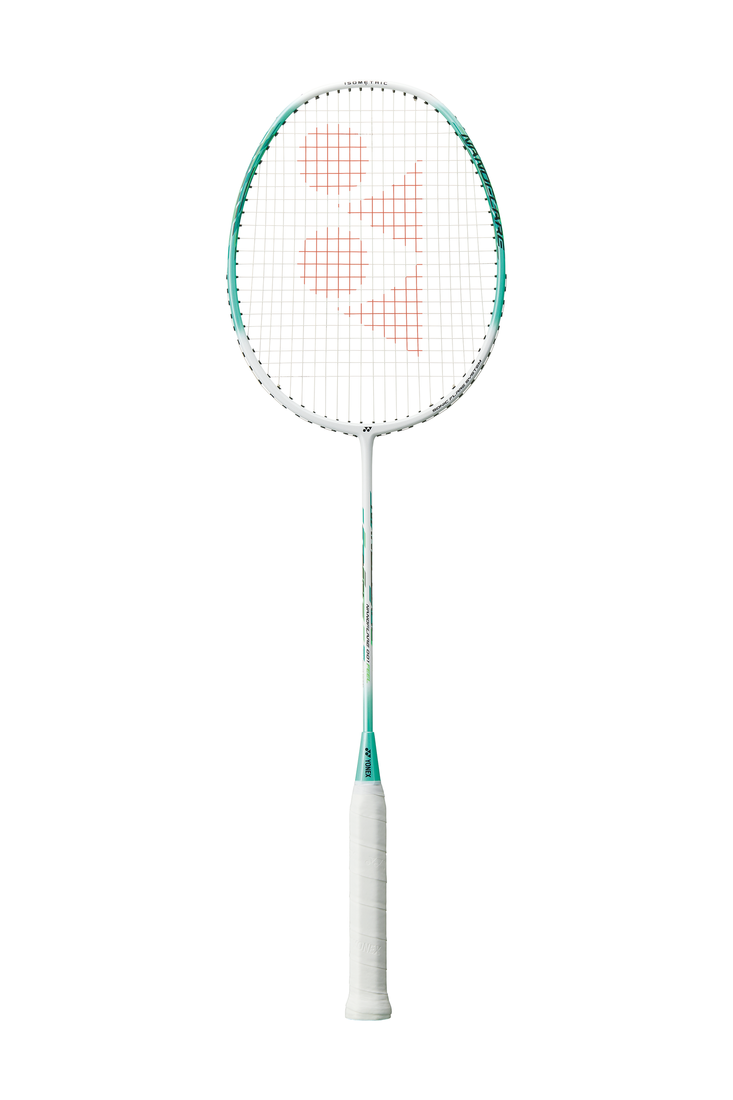 Yonex Nanoflare 001 Feel White/Mint 5U5 (Strung)