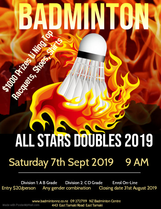 All Stars Doubles 2019 Tournament