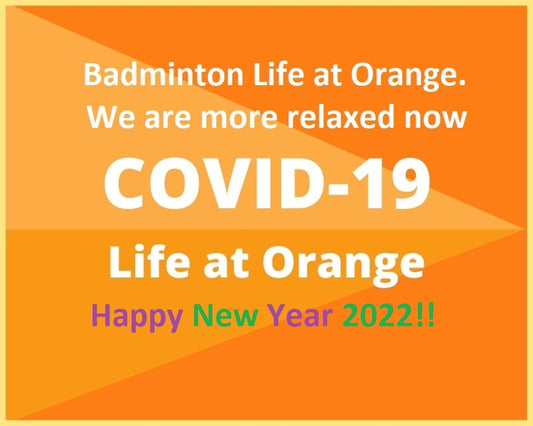 Badminton at Orange more relaxed