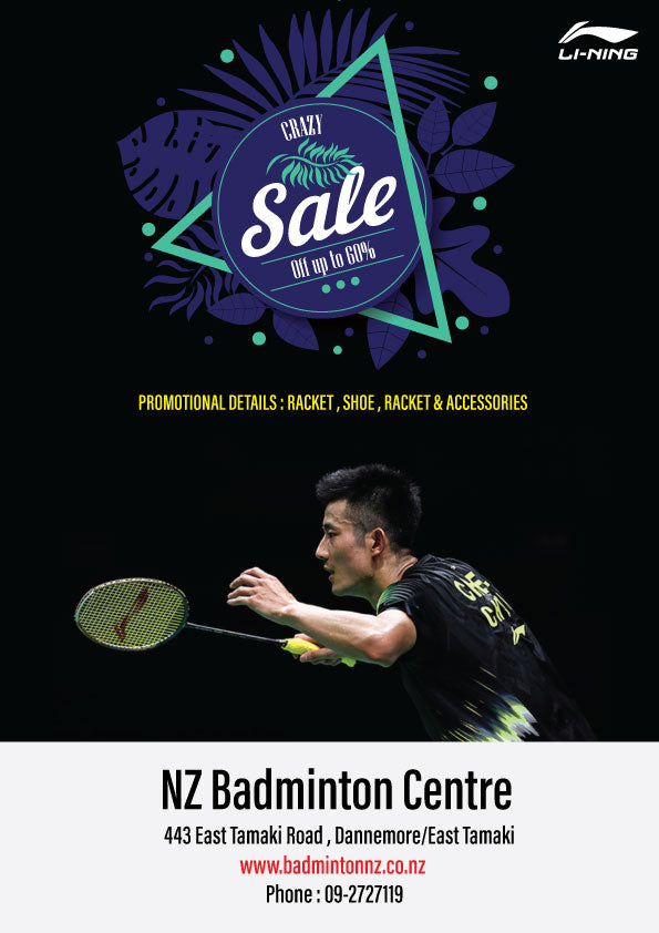 CRAZY Li-Ning Sale Up to 60% OFF July 6 & 7th