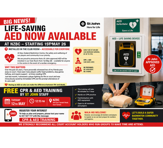 Life-Saving AED Installed at NZBC