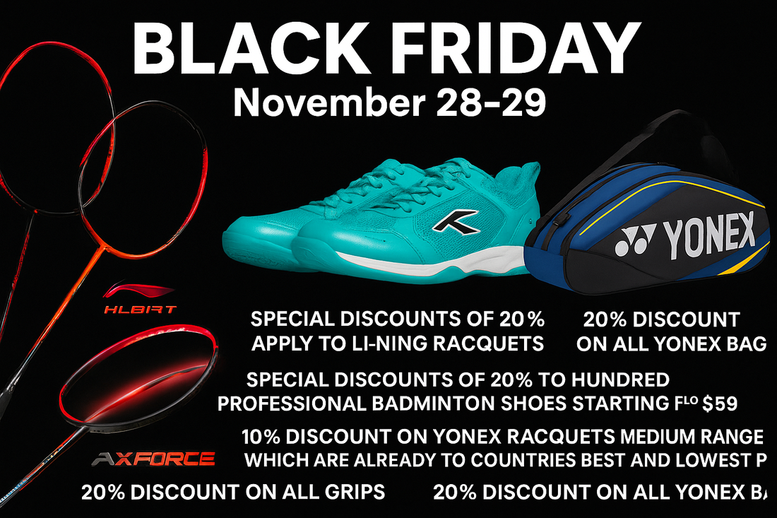 Black Friday Badminton Sale 2025