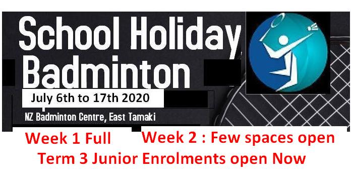 July Holiday Program Week 1 full, Week 2 few spaces & Term 3 sessions open