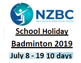 July School Holiday Badminton