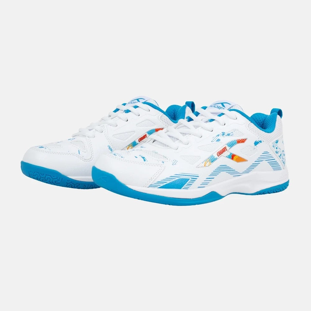 Badminton Shoes Razor White/Blue