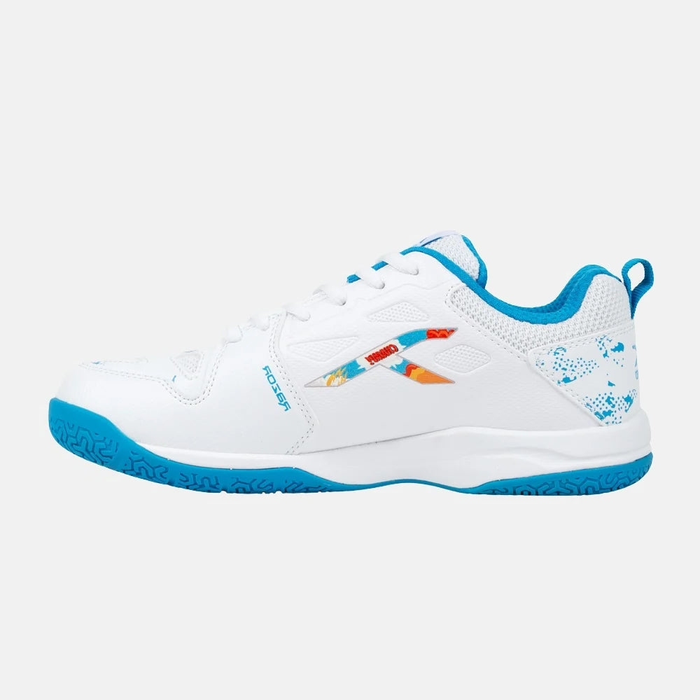 Badminton Shoes Razor White/Blue