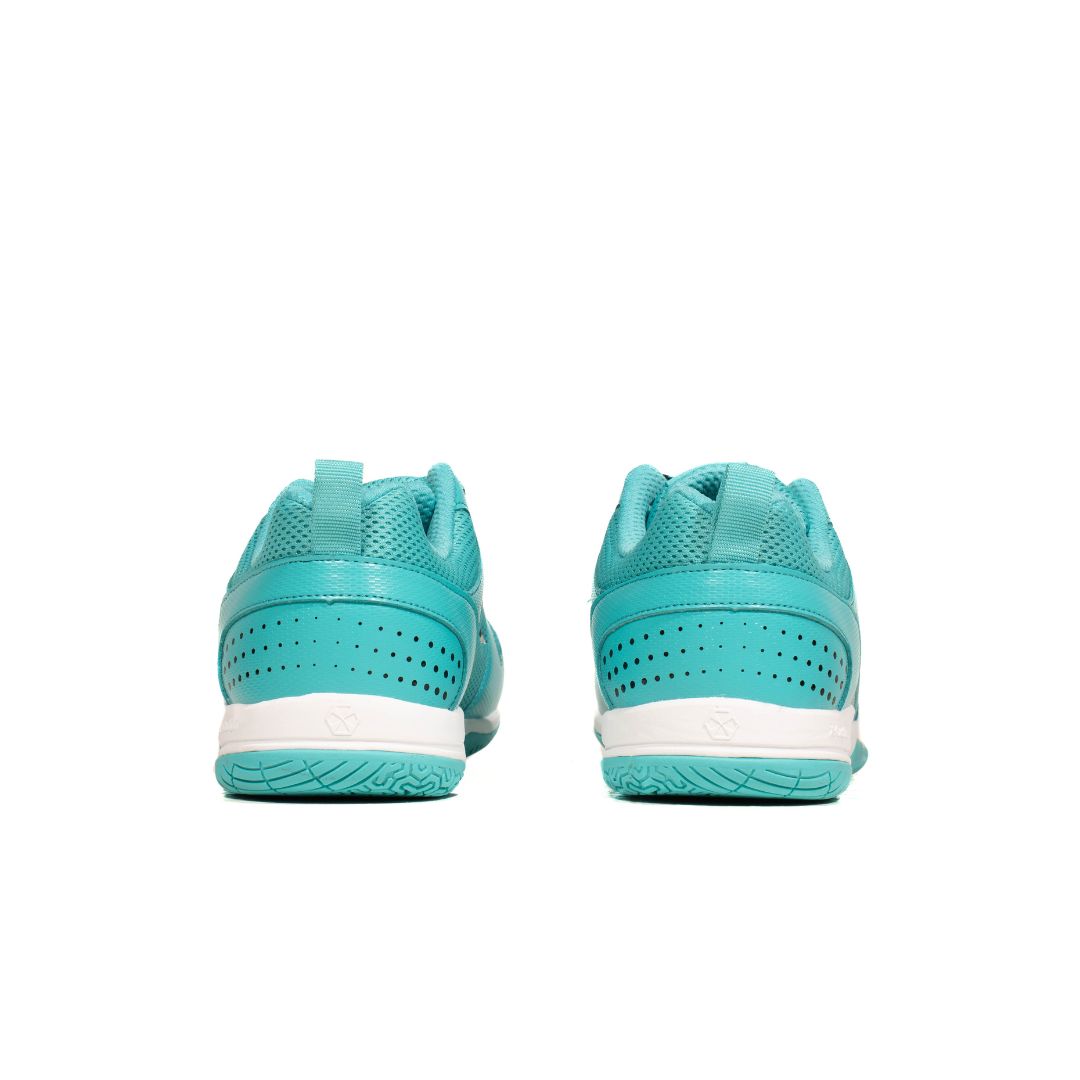 Badminton Shoes Optima Court Turqoise/Black