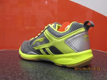 Li Ning Badminton Shoes AYTK071-4 Star Icon Grey/Yellow