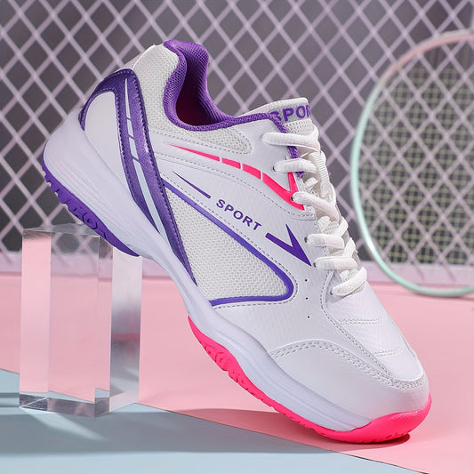 Badminton Shoes SPORT Pink Purple